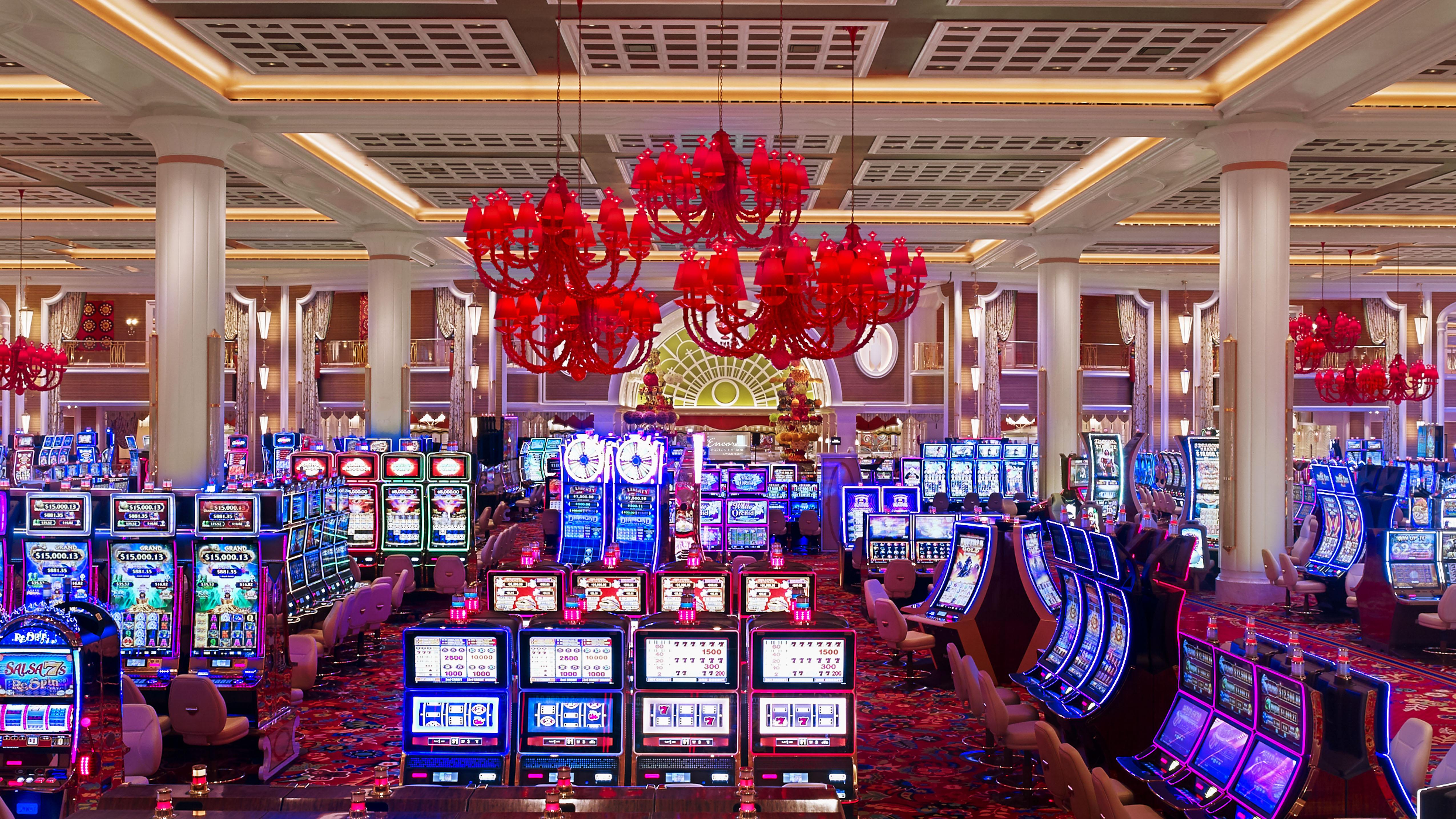 Encore Boston Harbor Everett Luaran gambar The casino floor at Wynn Las Vegas